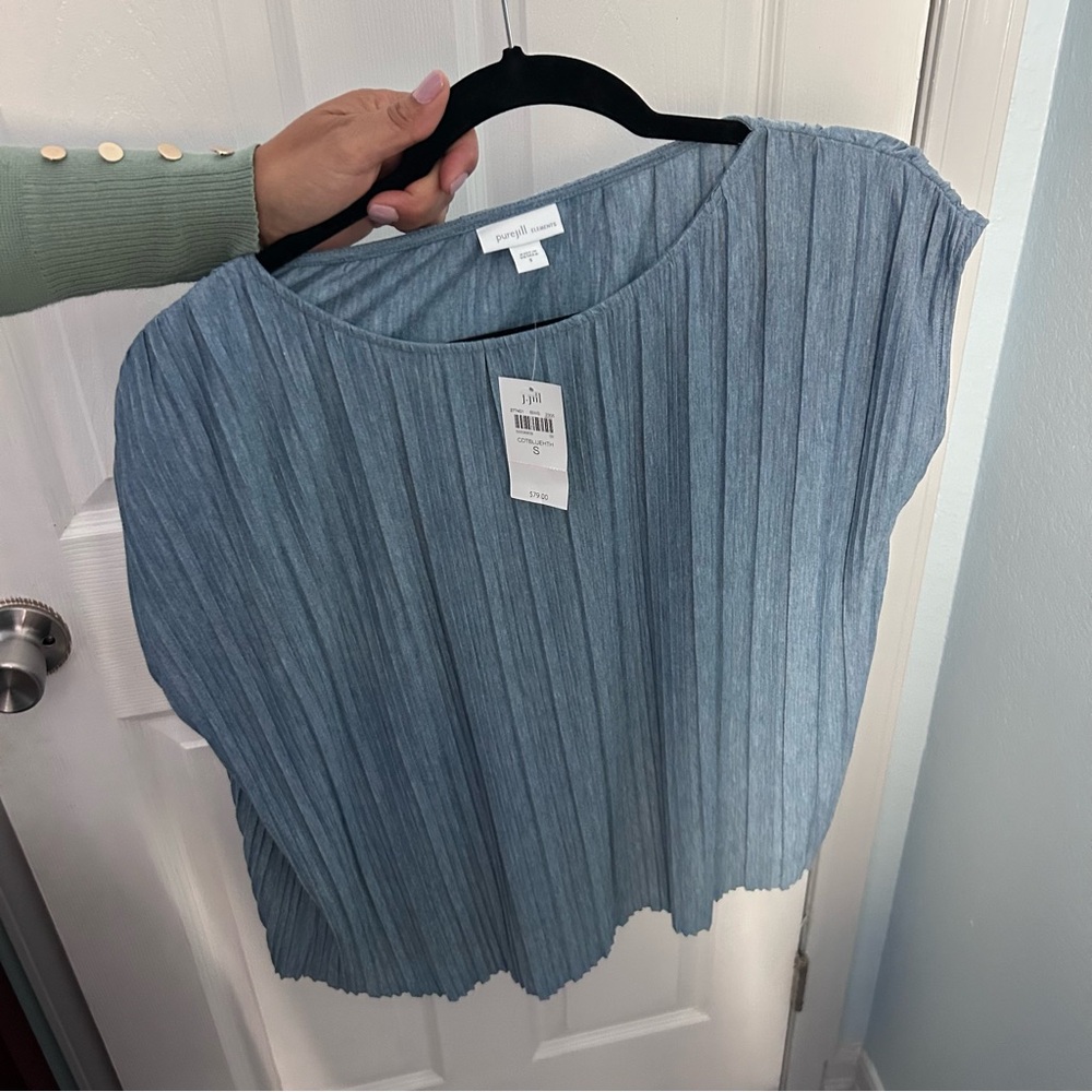 NWT J. Jill Women's Blue Top